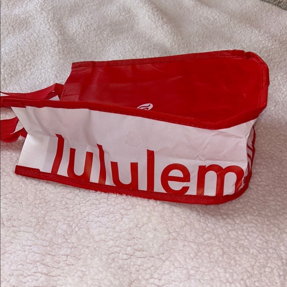 Lululemon Athletica Black and Red Totes with Double Strap Handles - Picture 4 of 5